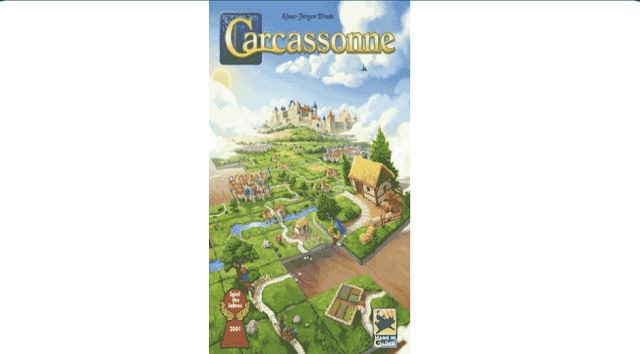 This is a "Eurogame" in which players build a medieval landscape