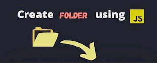 Create Folder Using JavaScript