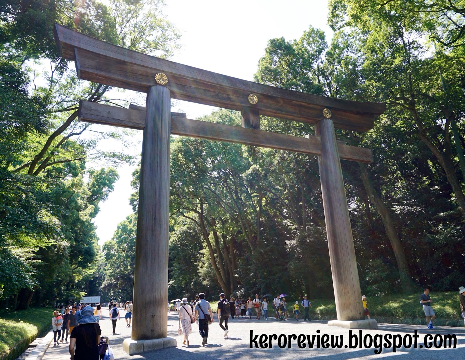 รีวิว เที่ยวญี่ปุ่น ศาลเจ้าเมจิ ฮาราจูกุ โตเกียว Review Japan travel Meiji Shrine (明治神宮 Meiji Jingū), Harajuku, Tokyo.