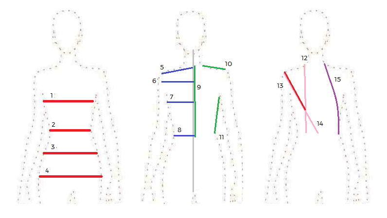 Side-front-bust (measurement)  Patternmaking and Tailoring Wiki