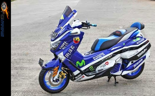 kumpulan gambar modifikasi yamaha nmax lengkap