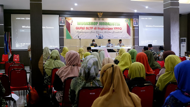 Workshop Jurnalistik Guru & Karyawan YPP Qomaruddin