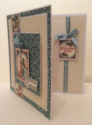 Christmas Carol Card by Clare Charvill Graphic 45 