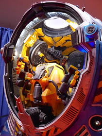 Guardians of the Galaxy spacepod cockpit detail