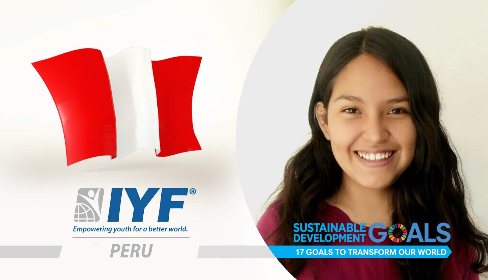 Estefanny Cáceres, IYF Representative in Peru