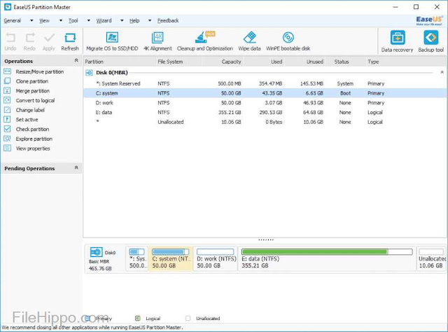 Download EaseUS Partition Master v15.8 + WinPE ISO Full Actived