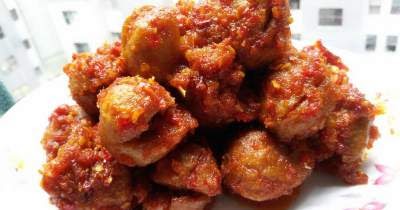 Resep Pentol Bakso Balado Sederhana Pedas Spesial - County 