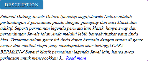 Jewels Deluxe game review