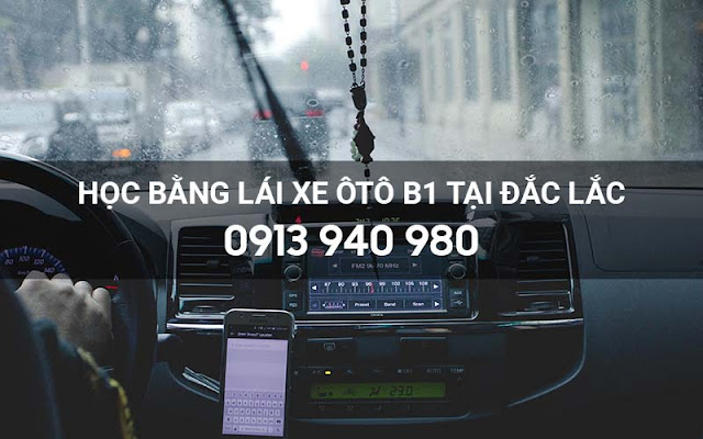 Học bằng lái xe ô tô hạng B1 tại BMT