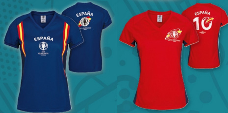 camiseta de fútbol España Euro 2016 para mujer Lidl