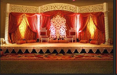 hindu wedding stage decoration pictures