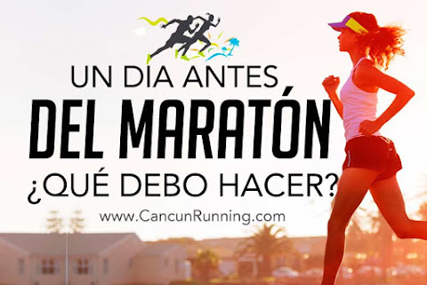 El dia antes del maratón que debo hacer