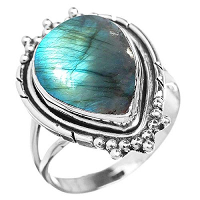 labradorite handmade rings amazon