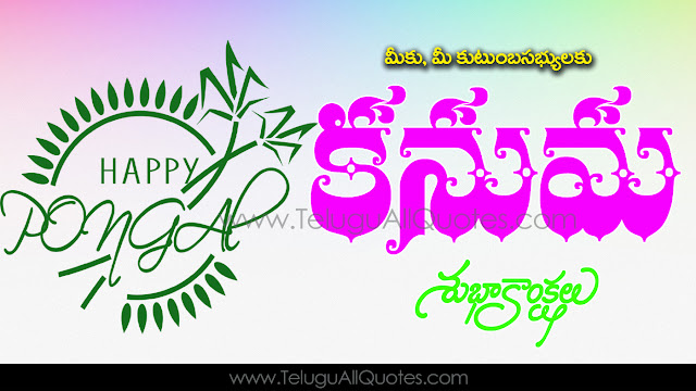 Happy Kanuma Telugu Quotes 2019 best Wishes Sankranthi Festivals kanuma Free Latest Download And Wallpapers