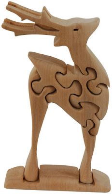 Fig+Sage: Gift Idea :: 60% Off ImagiPlay Wood Holiday Puzzles For Kids 