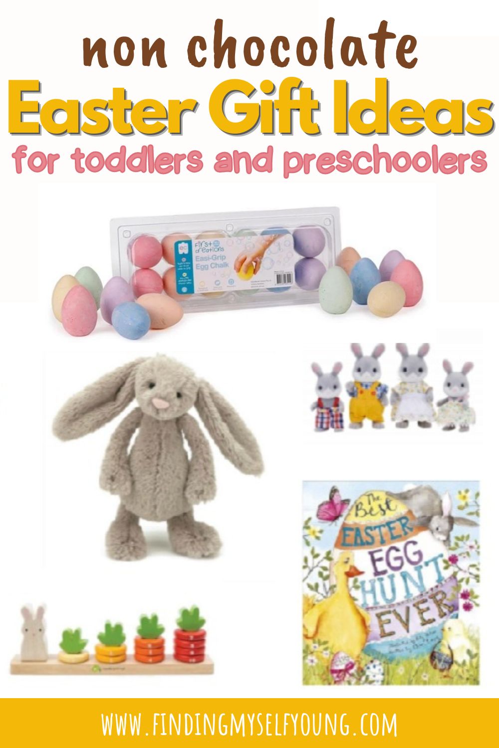 non chocolate easter gift ideas for toddlers and preschoolers