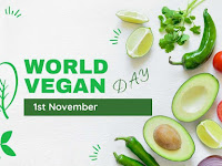 World Vegan Day - 01 November.