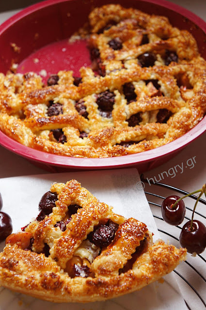 Cherry Pie with Lattice Crust 