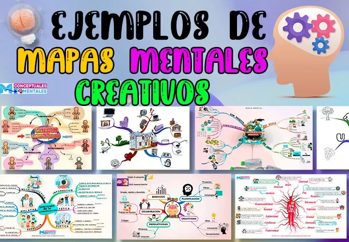 Ejemplos de Mapas Mentales Creativos ▷ INSPIRATE 100%◁