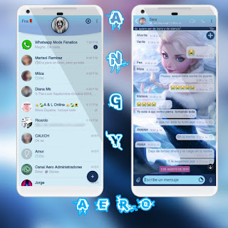 Baby Girl Theme For YOWhatsApp & Aero WhatsApp By Ave fénix