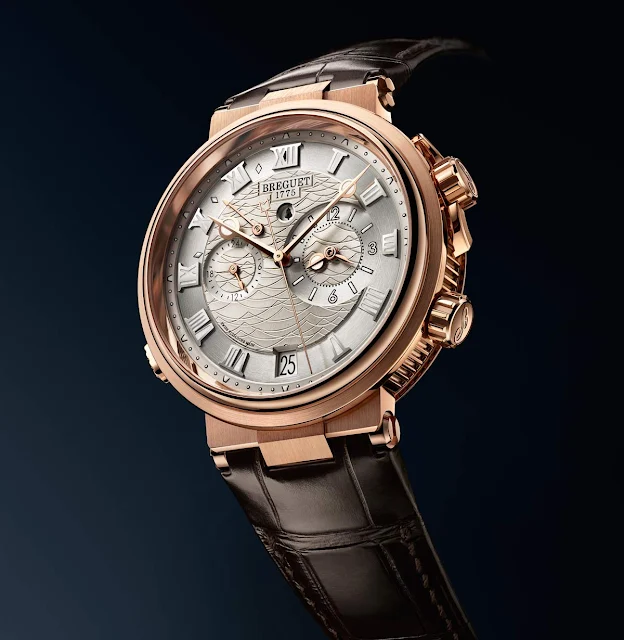 Breguet Marine Alarme Musicale 5547 in red gold