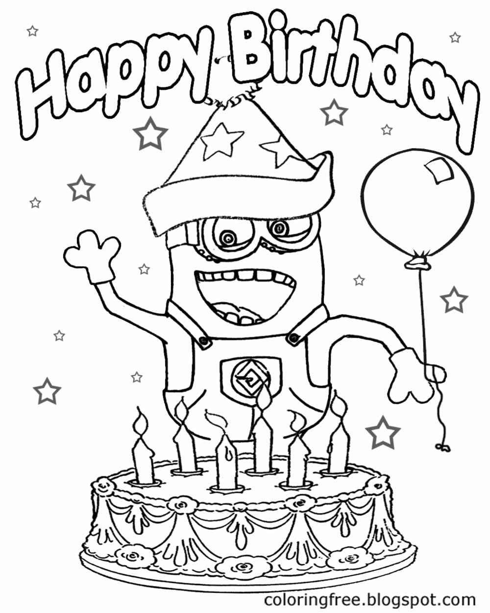 Download Free Coloring Pages Printable Pictures To Color Kids Drawing ideas: Kids Costume Minion Coloring ...