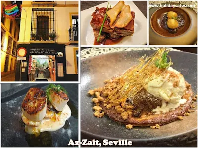 Recommended restaurants in Seville, Spain