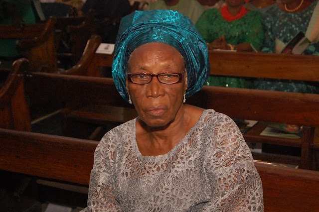 DIGNITARIES AT THE BURIAL CEREMONY OF DELE ALAKE'S FATHER IN-LAW PA EMMANUEL OLUFEMI ELEGBEDE (Photos by Idowu Mathew)