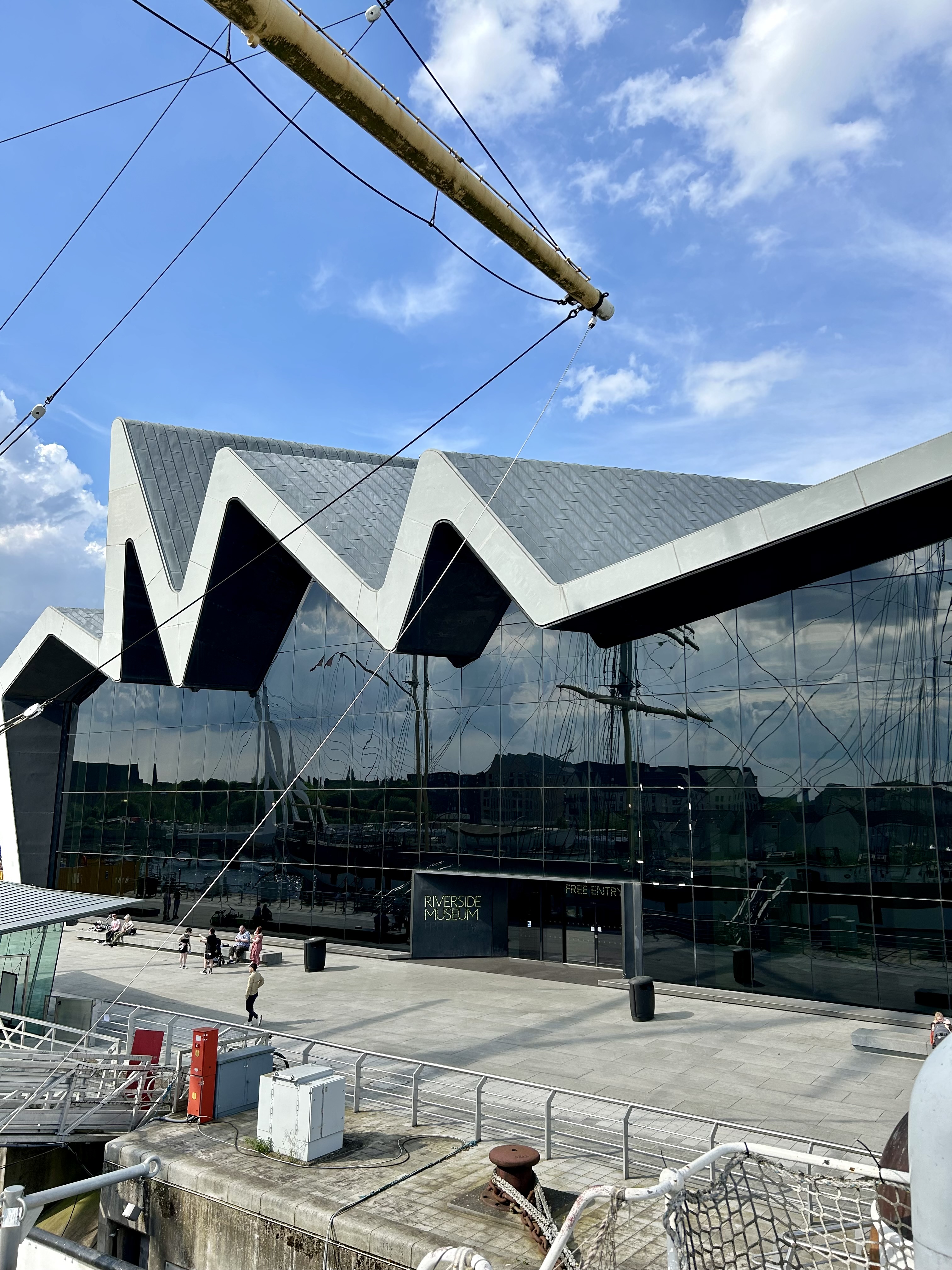 My Visit to the Riverside Museum in Glasgow