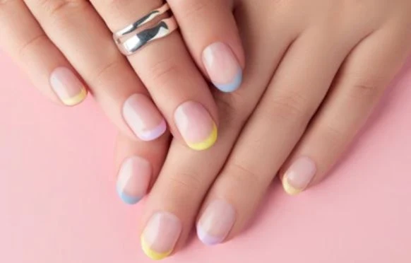 Spring French Nails