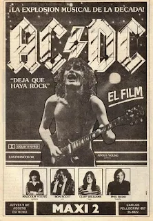 Película - AC/DC - Deja que haya rock (1980)