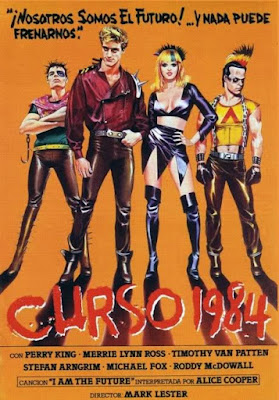 Curso 1984, Class of 1984, Mark L. Lester, Michael J. Fox, Perry King, Roddy McDowall, Timothy Van Patten 