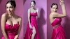 Malaika Arora Dazzles In Pink Strapless Gown Featuring Thigh-High Slit. Watch Video!