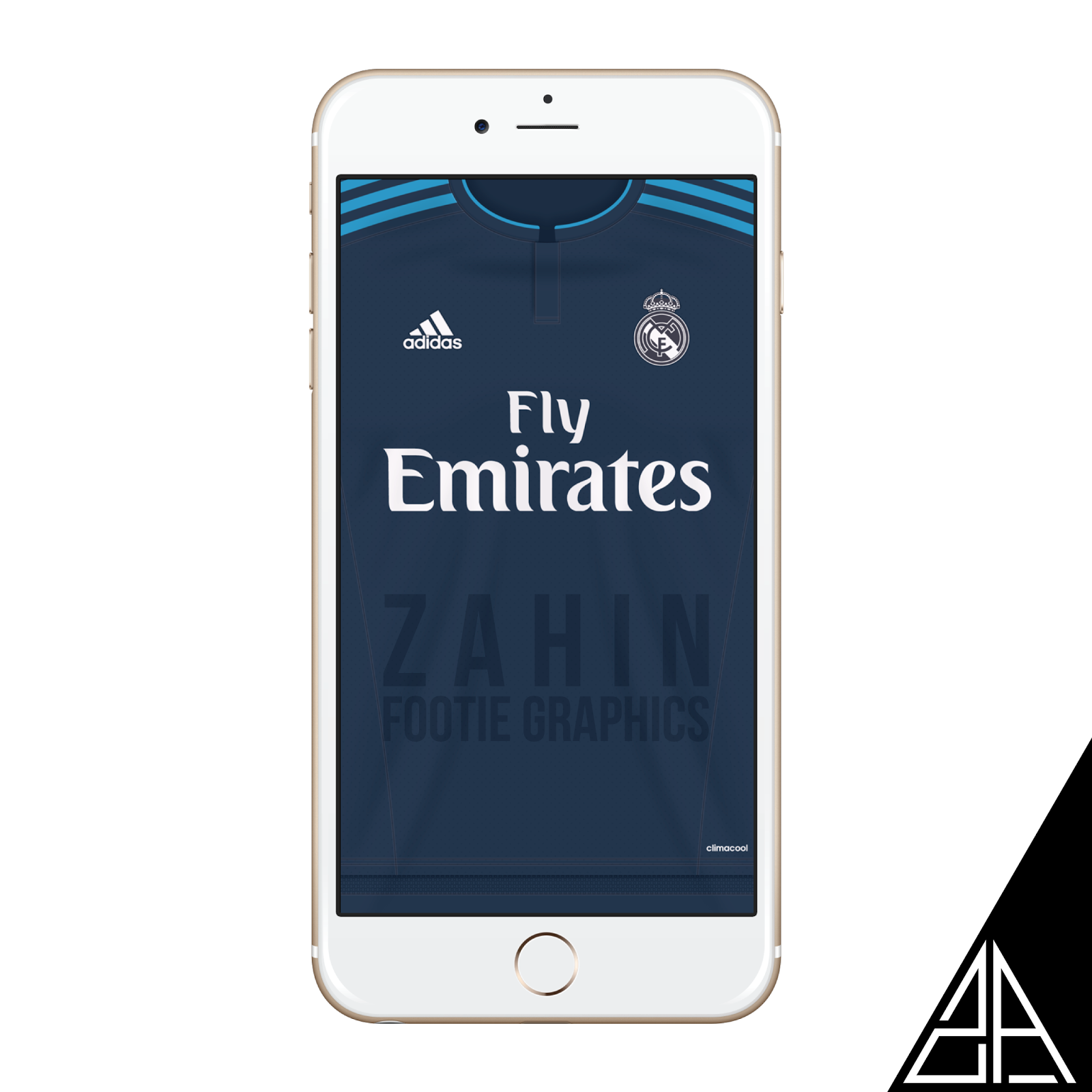 REAL MADRID 2015 16 ZAHIN Footie Graphics