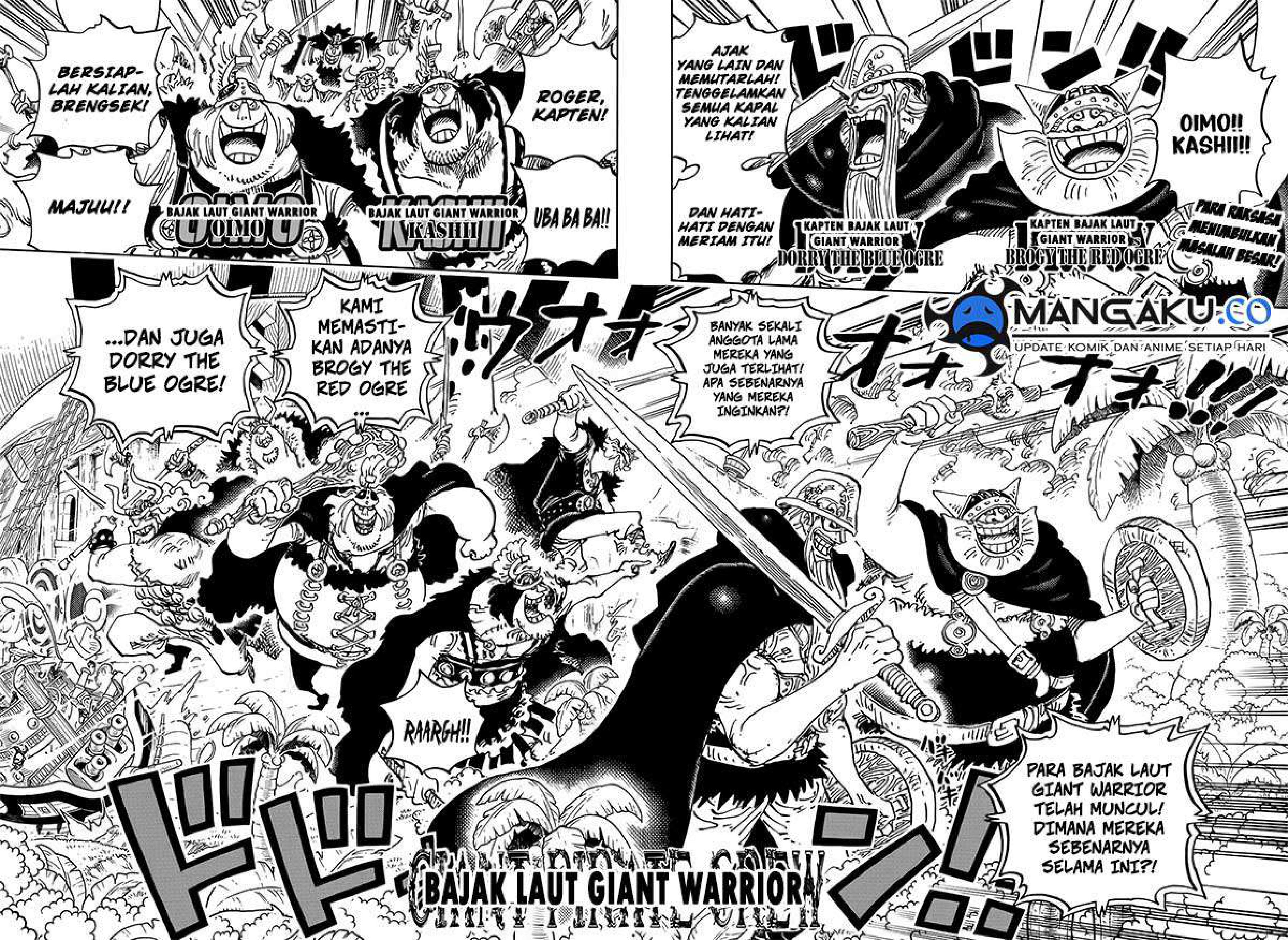 Manga One Piece Chapter 1107 Bahasa Indonesia