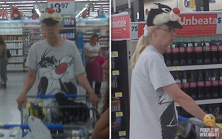 Funny people in walmart