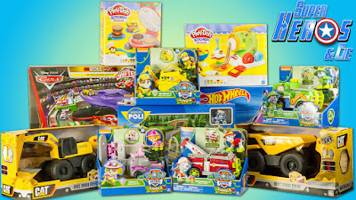 chasse aux jouets toy haul