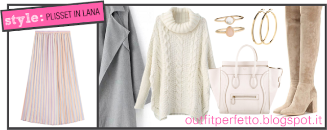 Come abbinare una GONNA PLISSETTATA (outfit Autunno/Inverno)