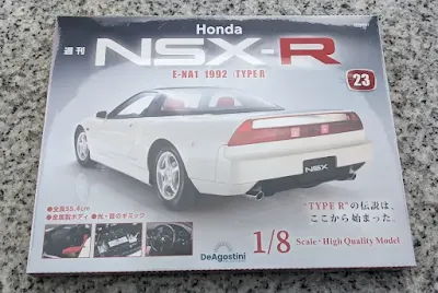 週間デアゴスティーニ  Honda NSX-R 第23巻「2024/5/21号」ドライバーズシートを設置する