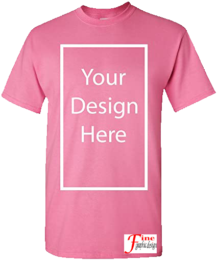 Add Your Own and Text Design Custom T-Shirt