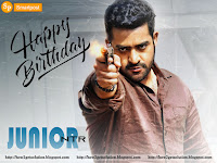 jr ntr date of birth, action with gun, birthday photo ntr jr.