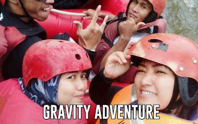 Rafting di Pangalengan Gravity Adventure