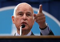 California Governor Jerry Brown (Photograph Credit: Justin Sullivan | Getty) Click to Enlarge.