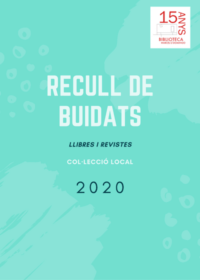 Actualització buidats 2020