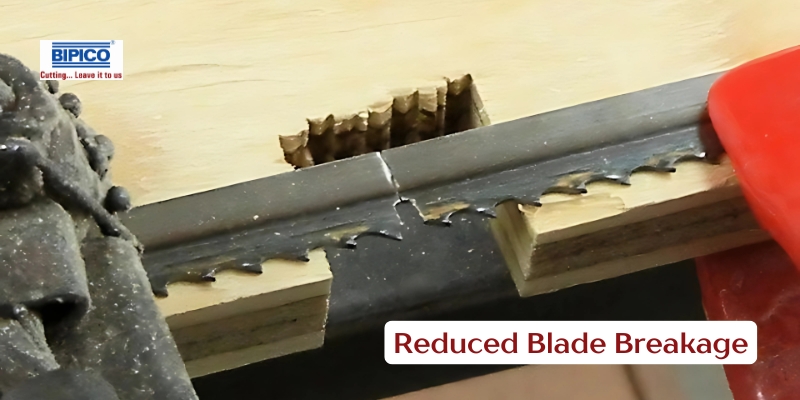 Reduced Blade Breakage