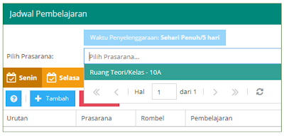 tutorial mengisi jadwal pelajaran dapodikdasmen 2020