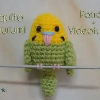 Amigurumi Periquito a Crochet