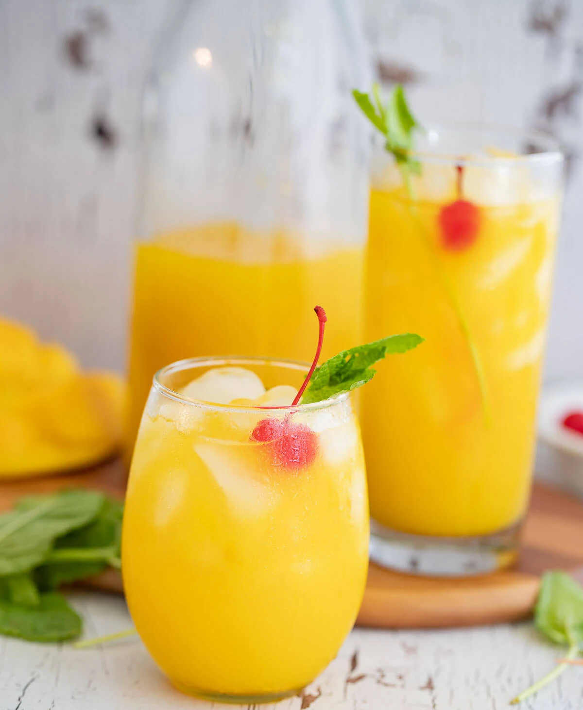 Fresh Mango Juice without a Juicer - Mind Over Munch