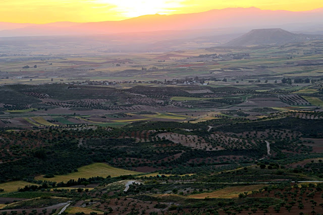 Guadalajara. Atardecer en el Mirador de la Alcarria