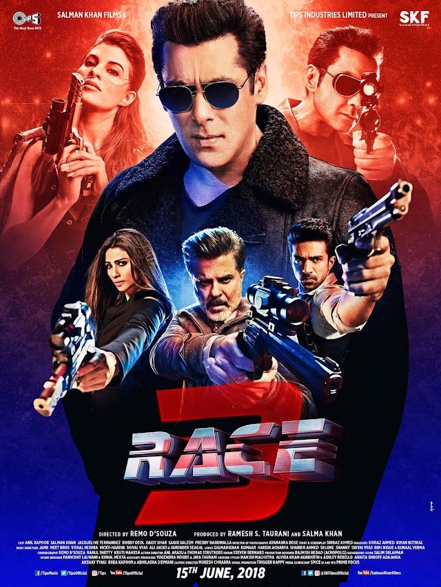 Race 3 (2018) Hindi Full Movie 480P | 720P – (HEVC) –250MB | 350MB | 1.4GB – Download & Watch Online